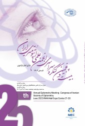 بیست و پنجمین کنگره بین المللی انجمن اپتومتری ایران